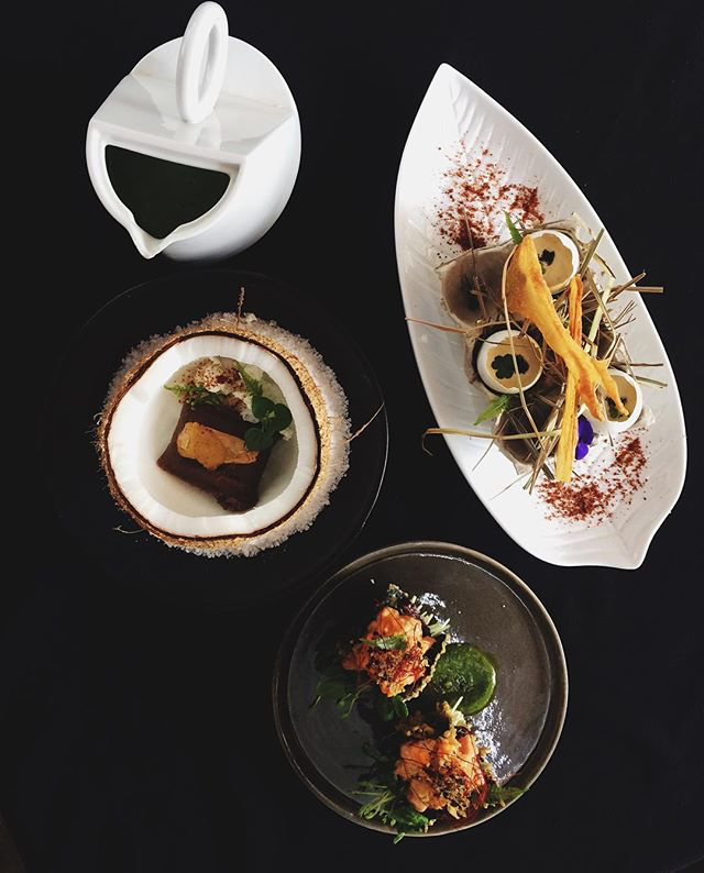 An assortment of dishes from NINYO Fusion Cuisine & Wine Lounge