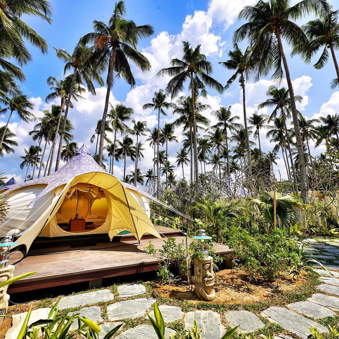 nacpan beach glamping philippines