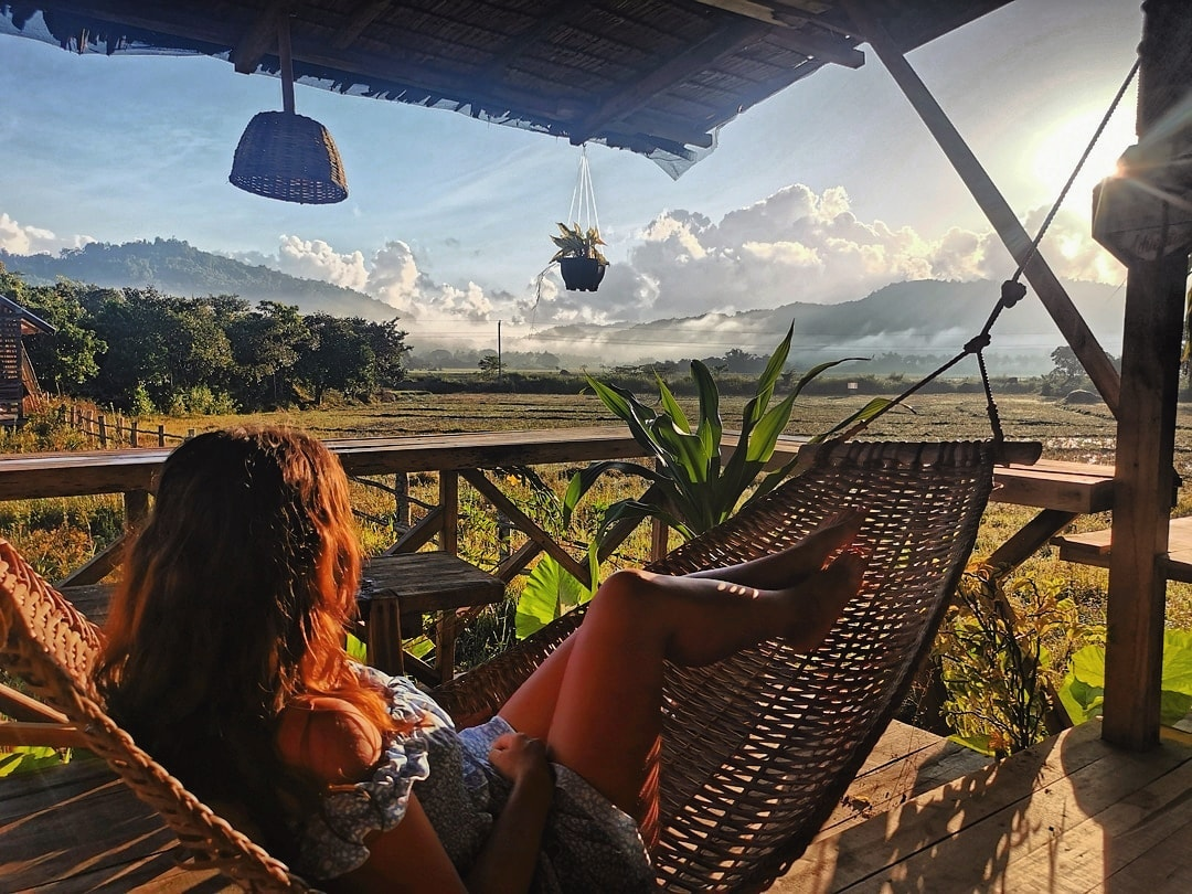 Hammock in Cabanas de Nacpan