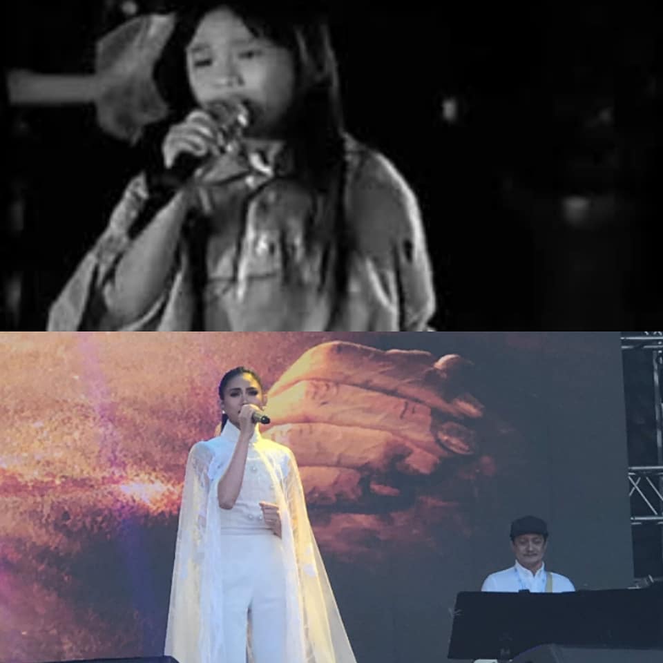 sarah geronimo singing for the pope