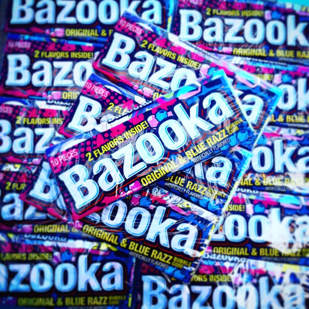 New Bazooka packaging
