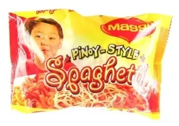 Maggi Pinoy Style Spaghetti