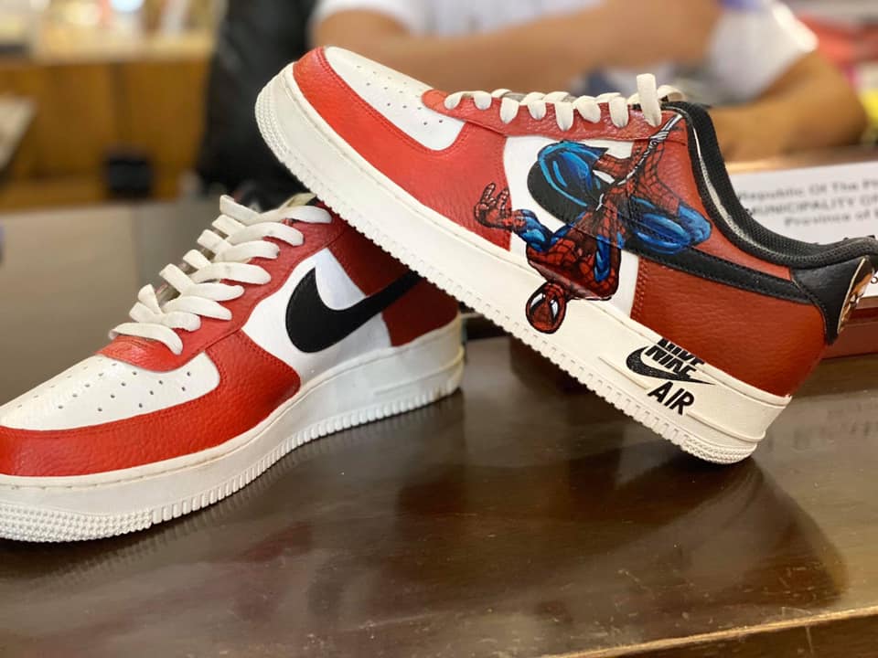Nike Air Force 1 Customized Spiderman