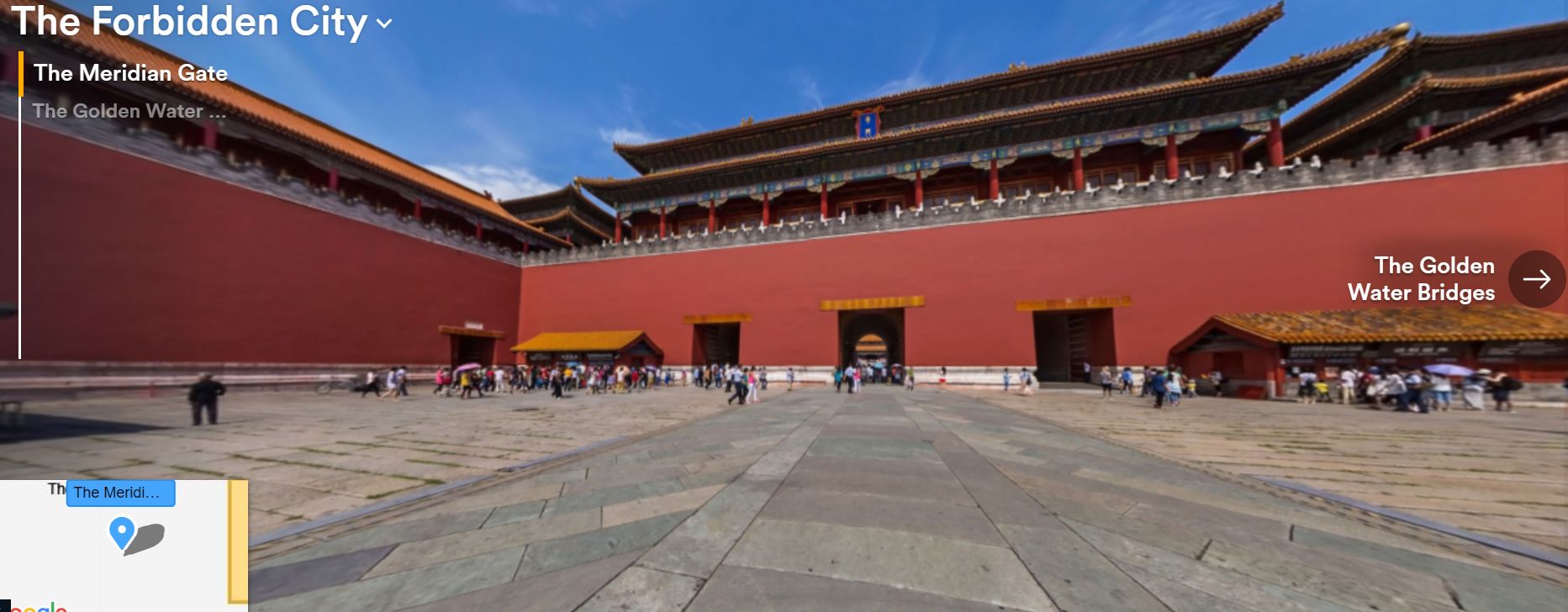 The Forbidden City’s Meridian Gate