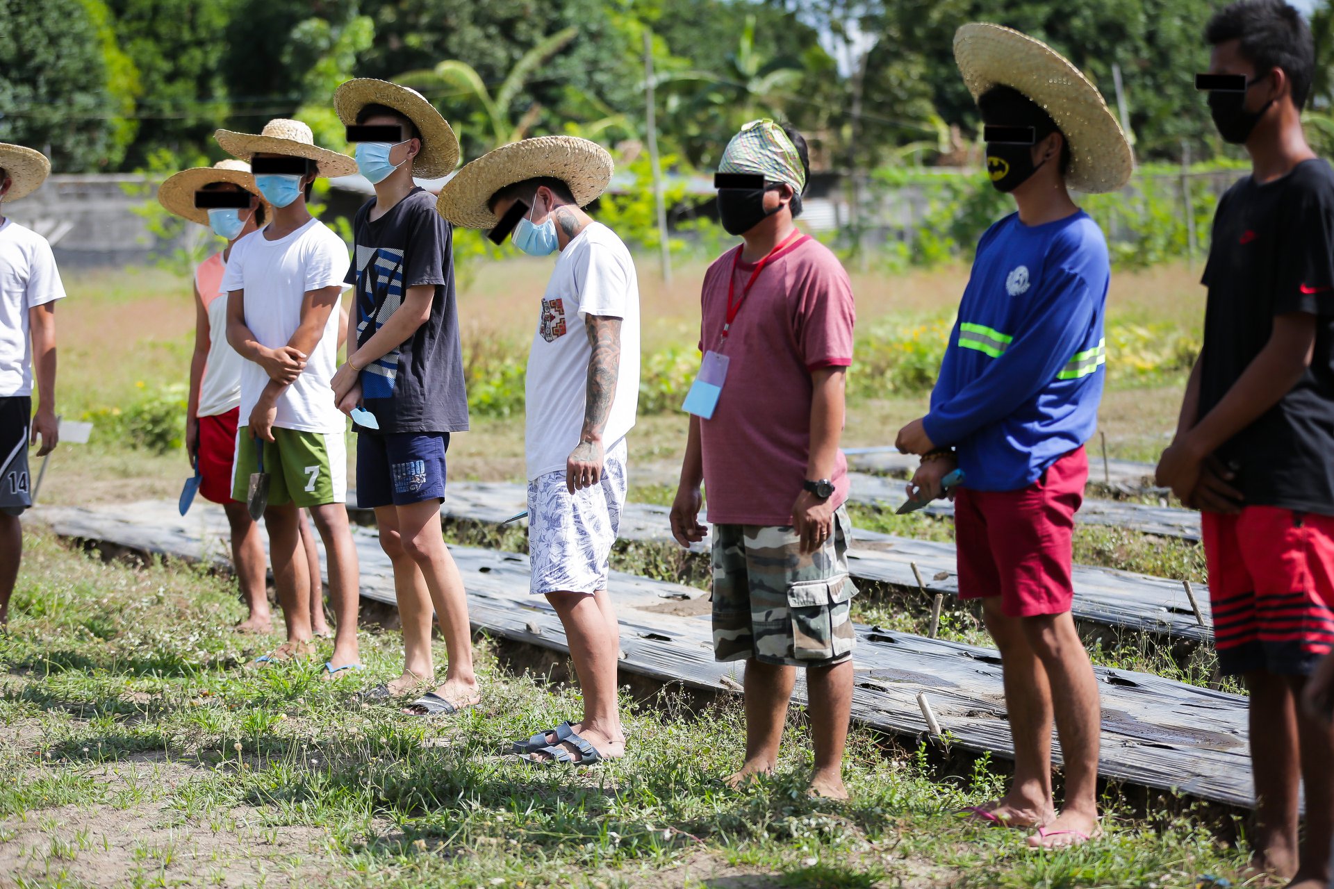 Pampanga quarantine violators ordered to plant vegetables