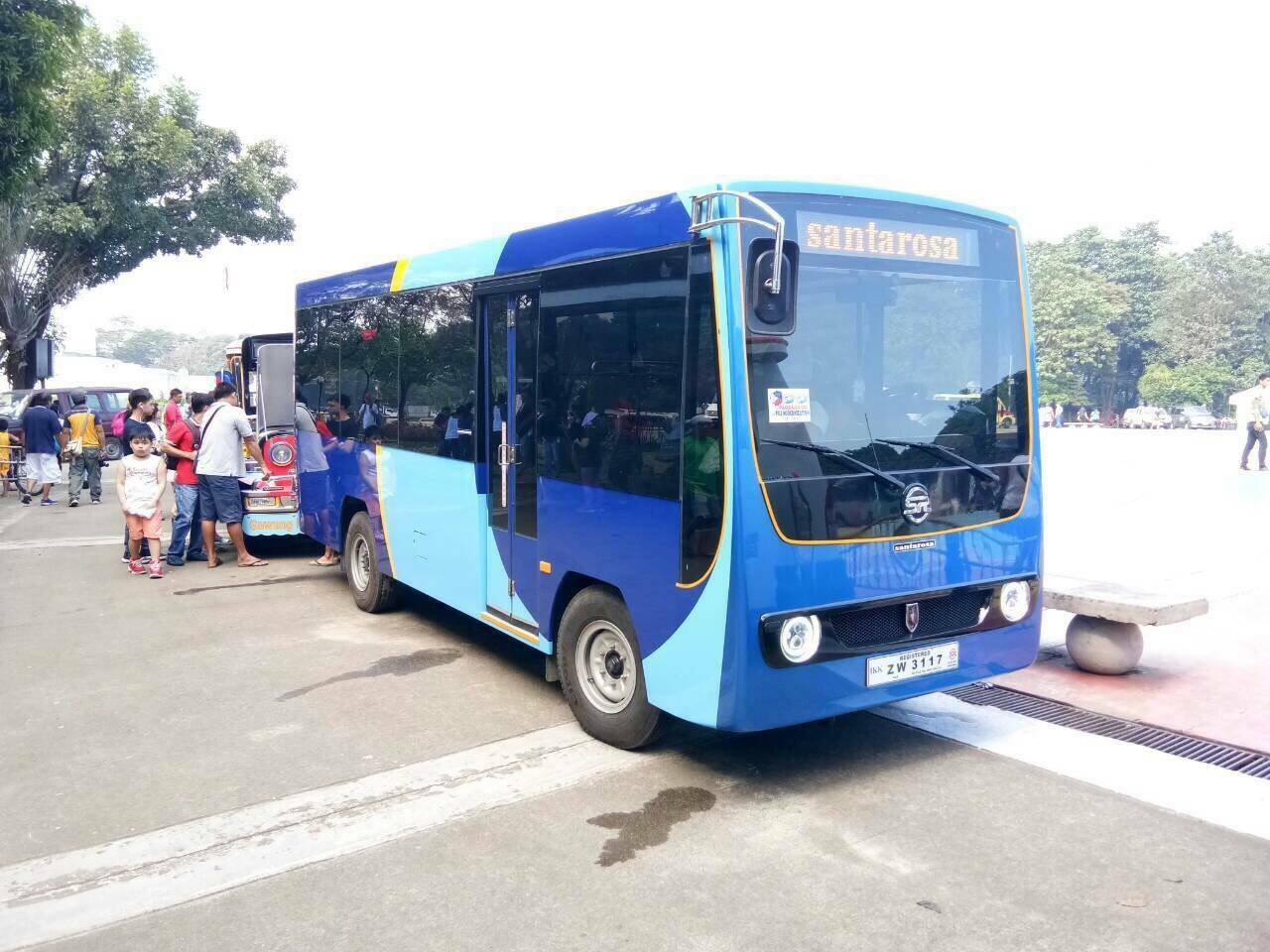 Modern jeepneys