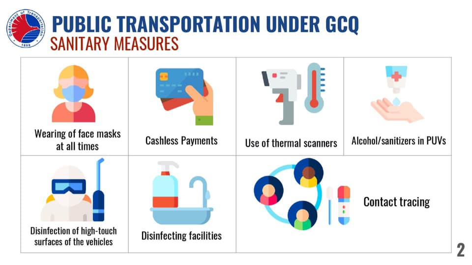 Public transport sanitation measure