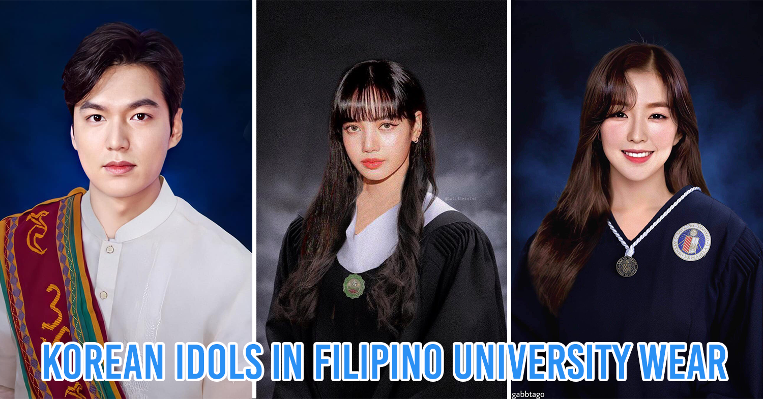 Filipinos Are Editing Korean Idols Into Filipino University Togas, And