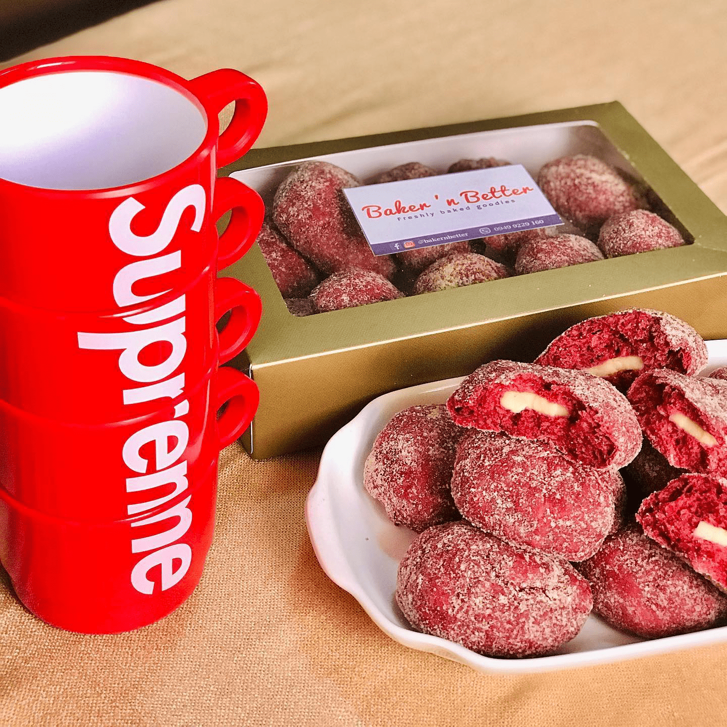 red velvet pandesal