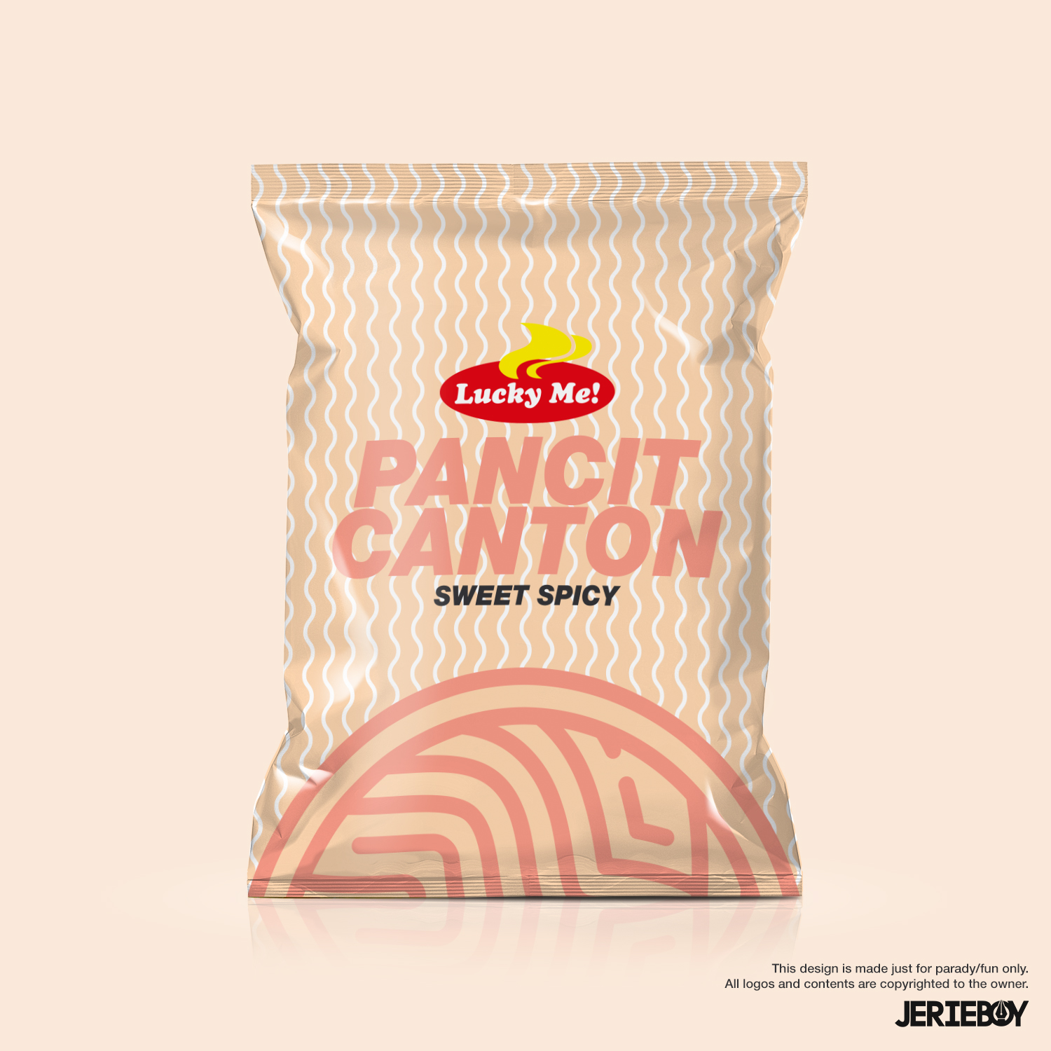 Pancit Canton packaging designs