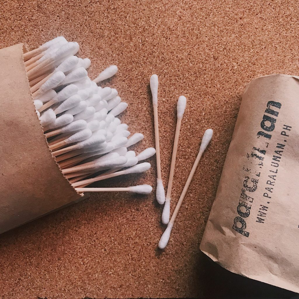 sustainable makeup and skincare - bamboo cotton buds