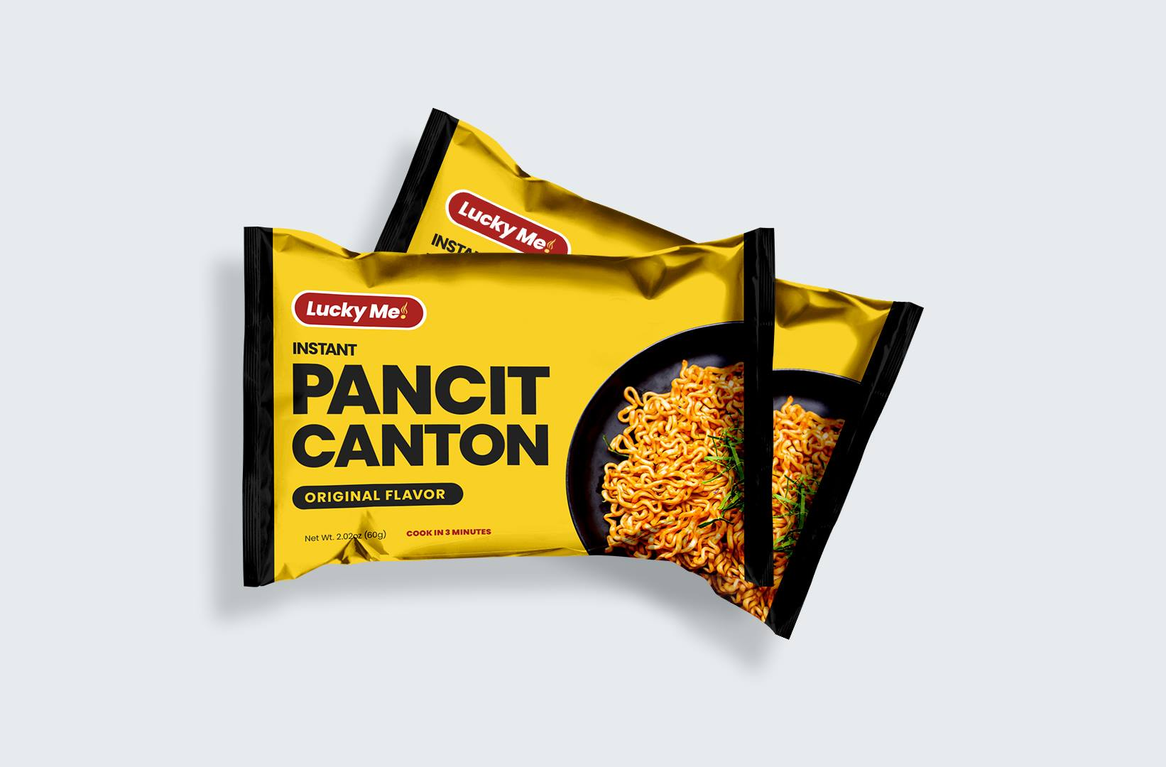 Pancit Canton packaging designs