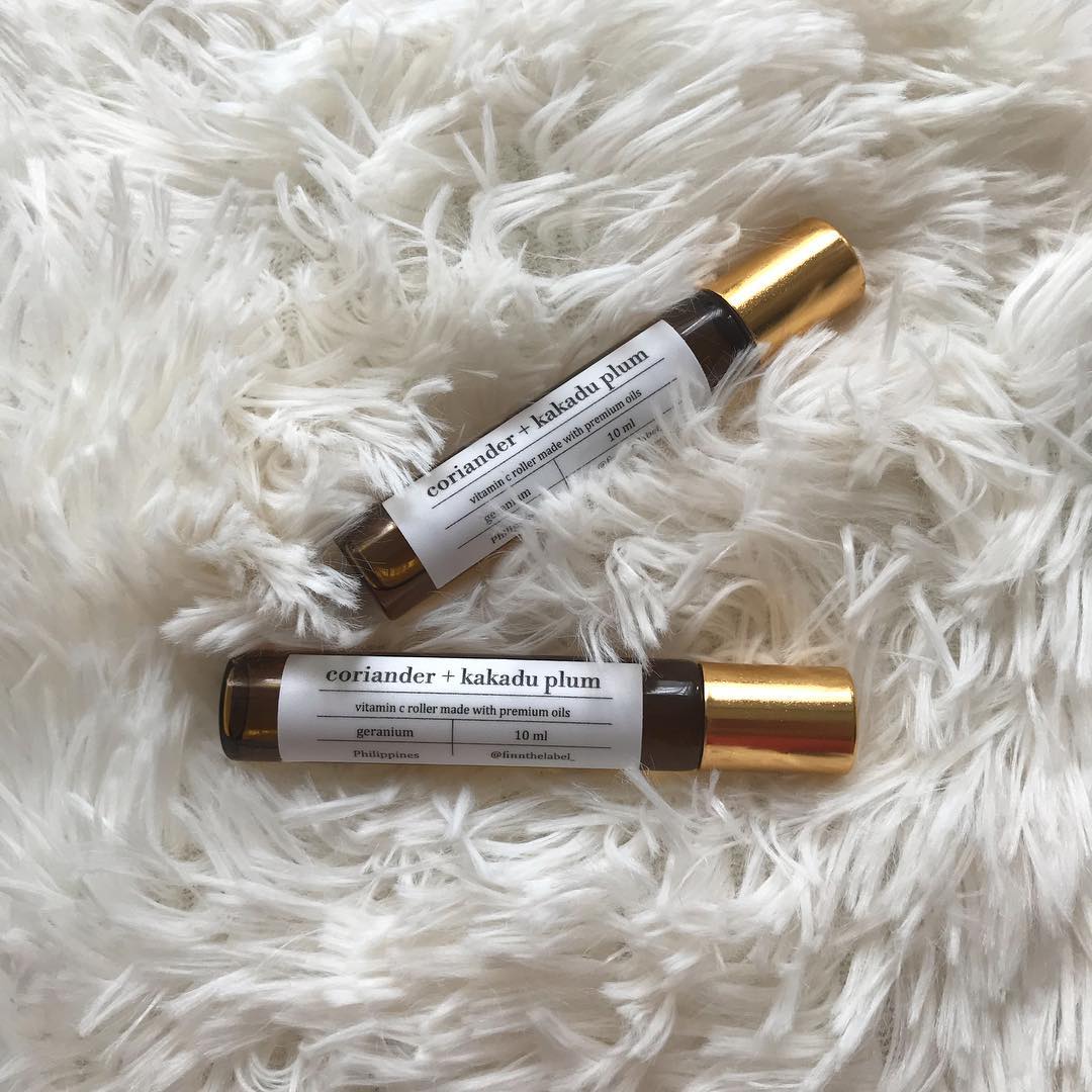 sustainable makeup and skincare - finn vitamin rollers