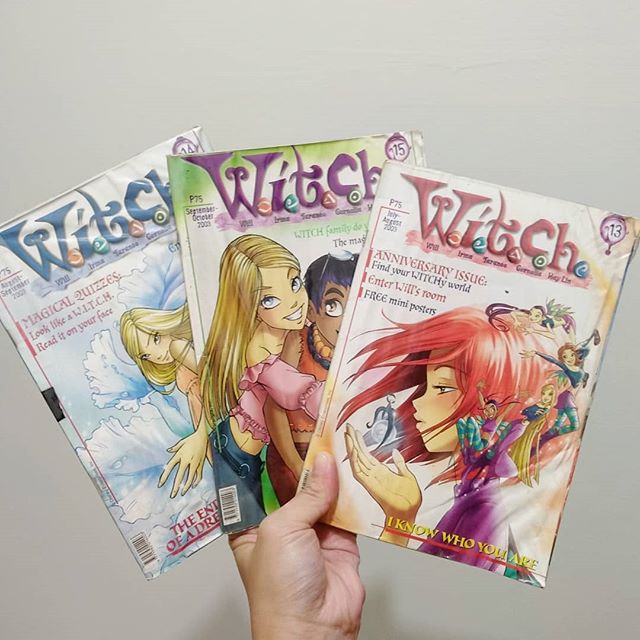 three W.I.T.C.H. comics