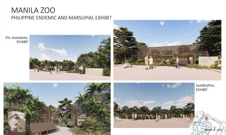Manila Zoo reconstruction 