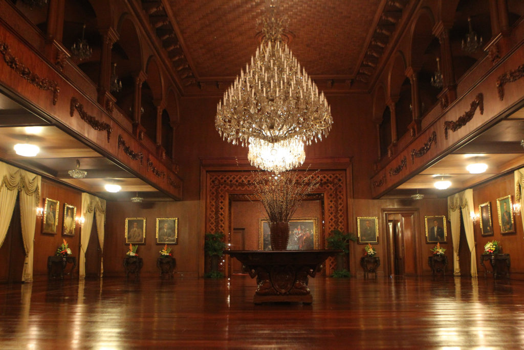 Philippine landmarks - Malacañang Palace Reception Hall