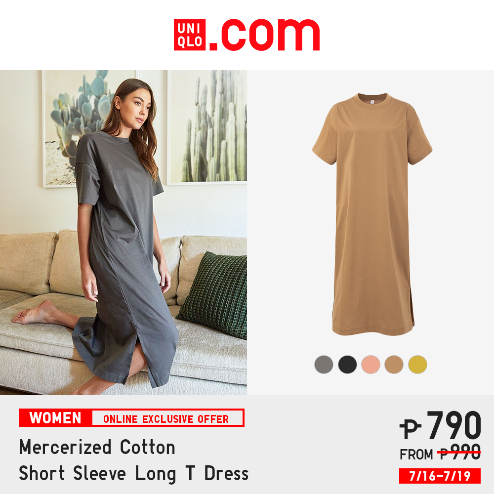 Uniqlo Philippines online store - long T dress