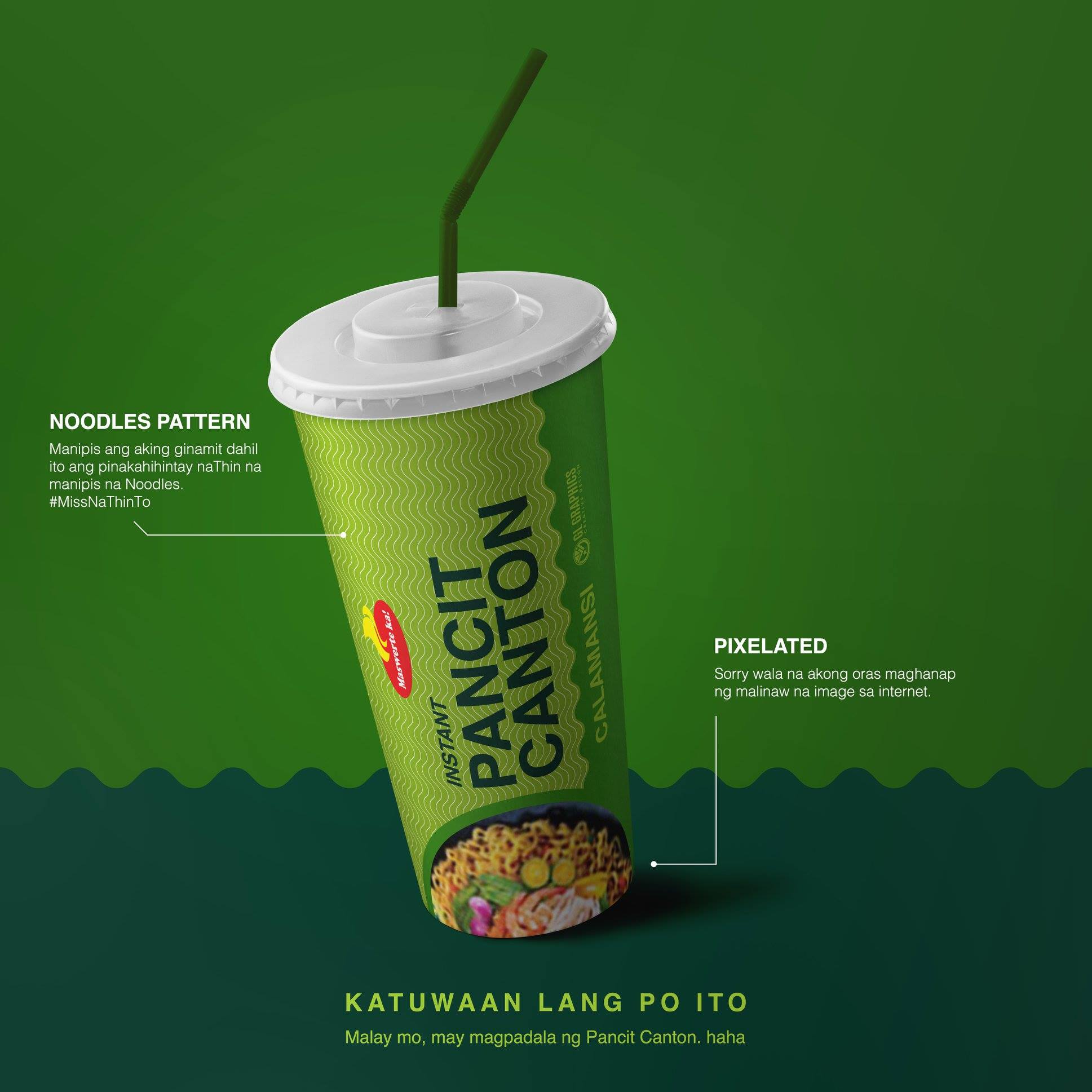 Pancit Canton packaging designs