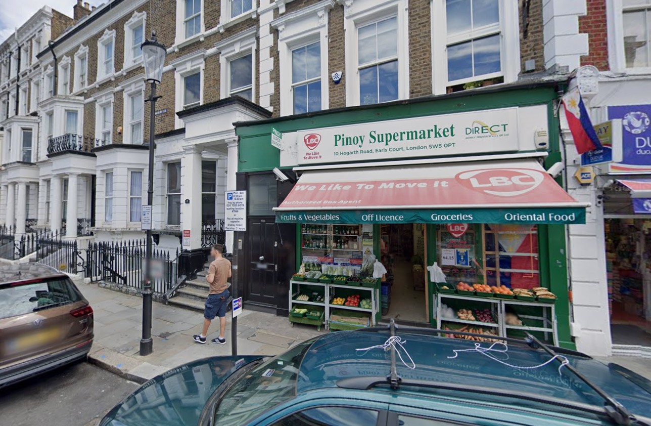 pinoy supermarket in earls court uk