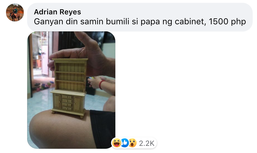 miniature cabinet - mini cabinet ng netizen