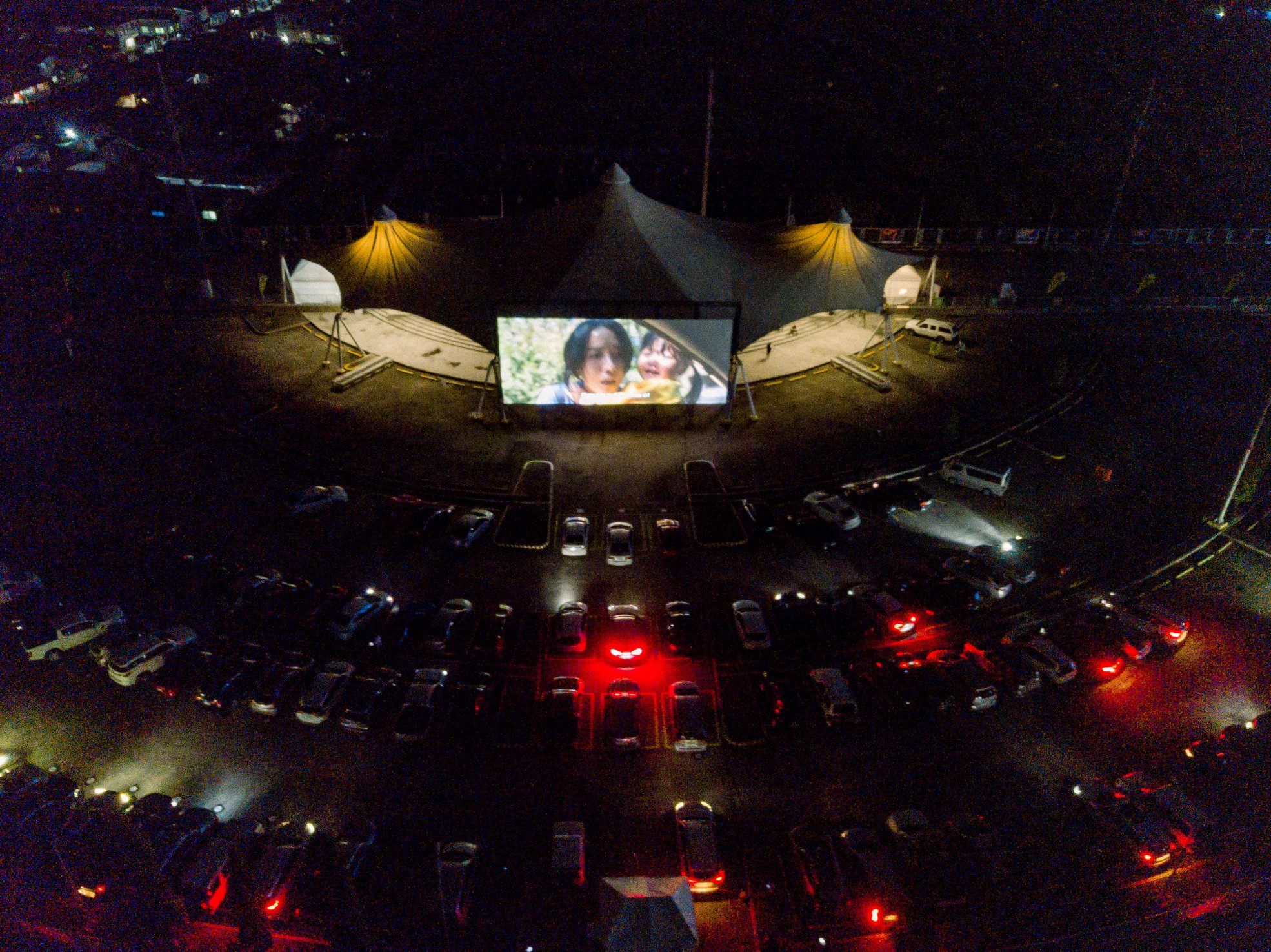 MECQ returns Metro Manila - SM Drive-In Cinema