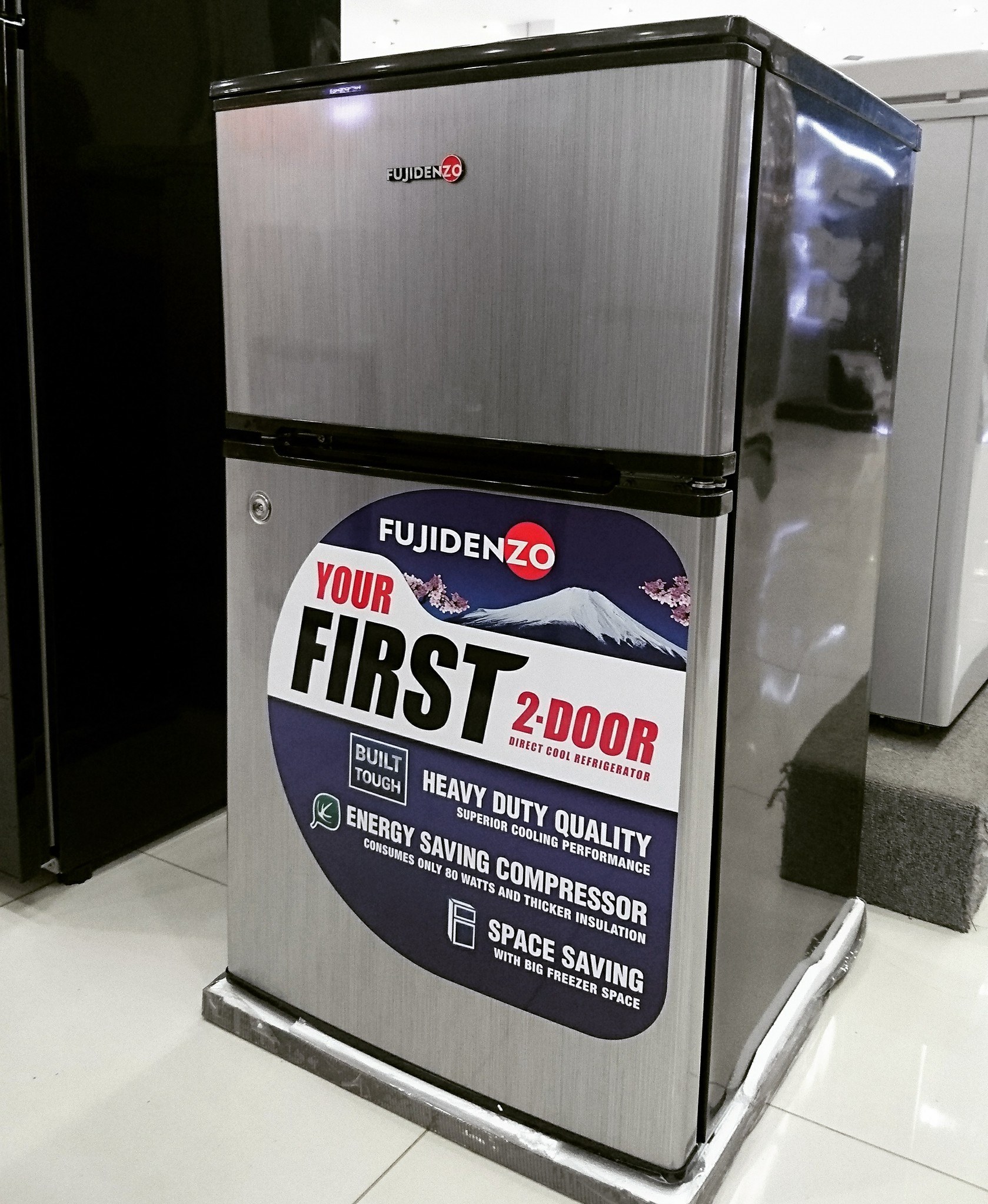 Mini fridges - Fujidenzo Two-Door Refrigerator