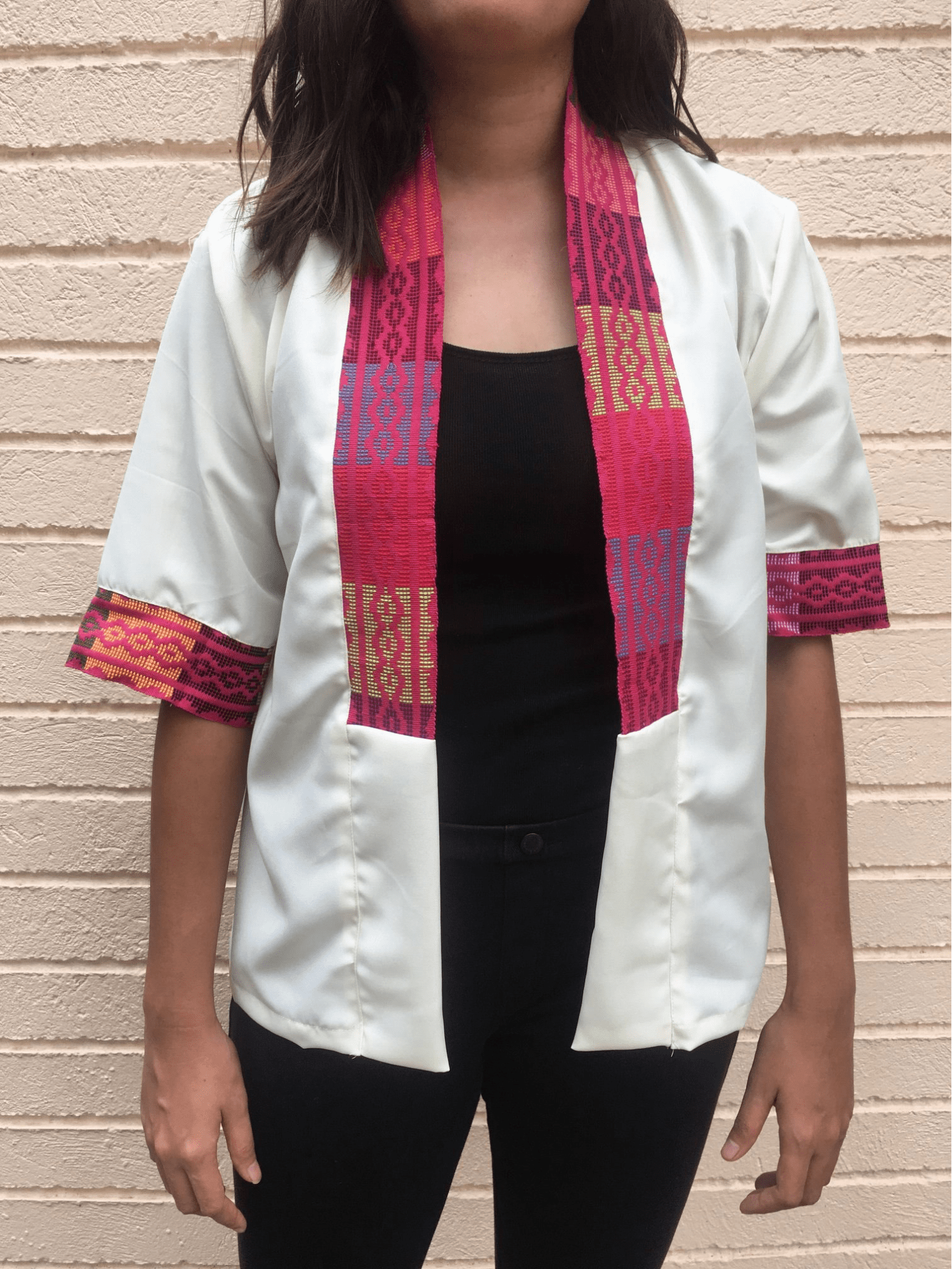 clothes from indigenous fabrics - blazer