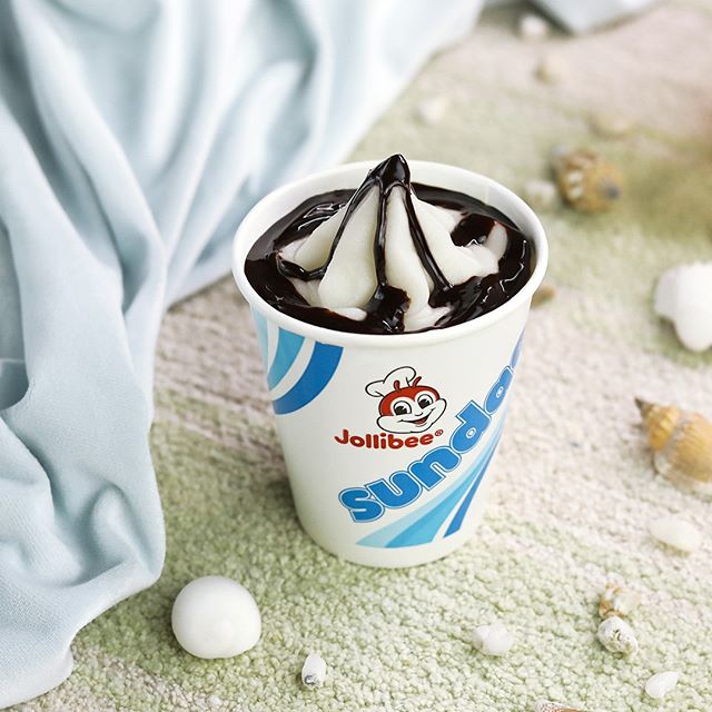 jollibee under 350 calories - chocolate sundae