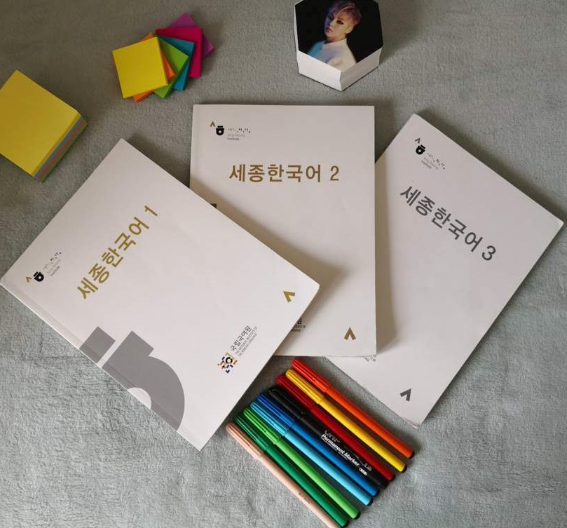 Free Korean language class - Sejong Korean textbooks