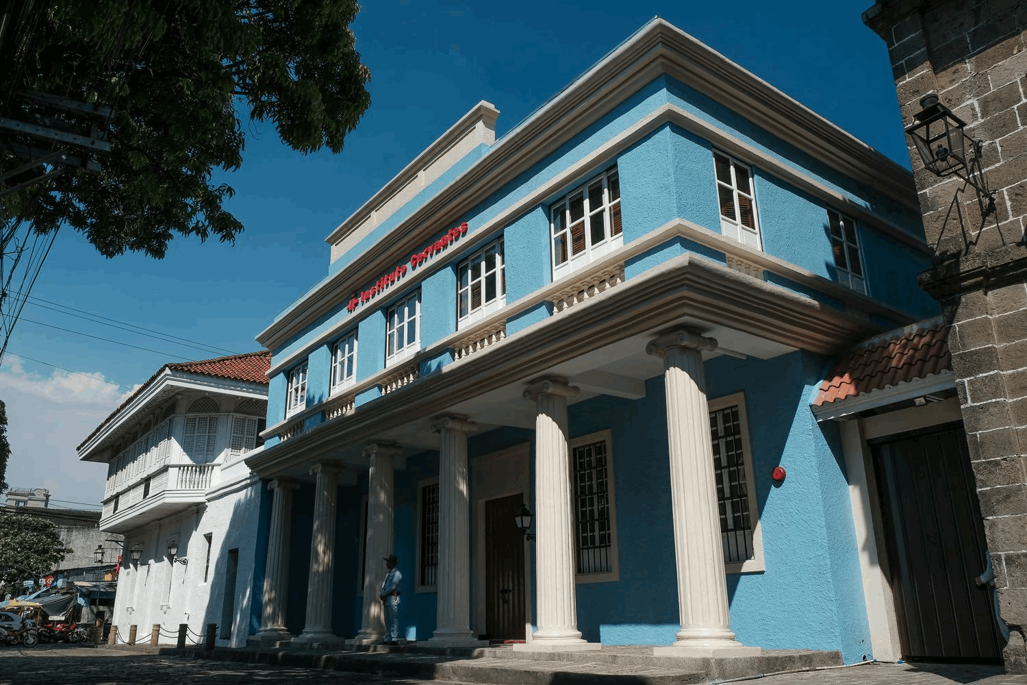 Intramuros things to do - Instituto Cervantes de Manila Casa Azul