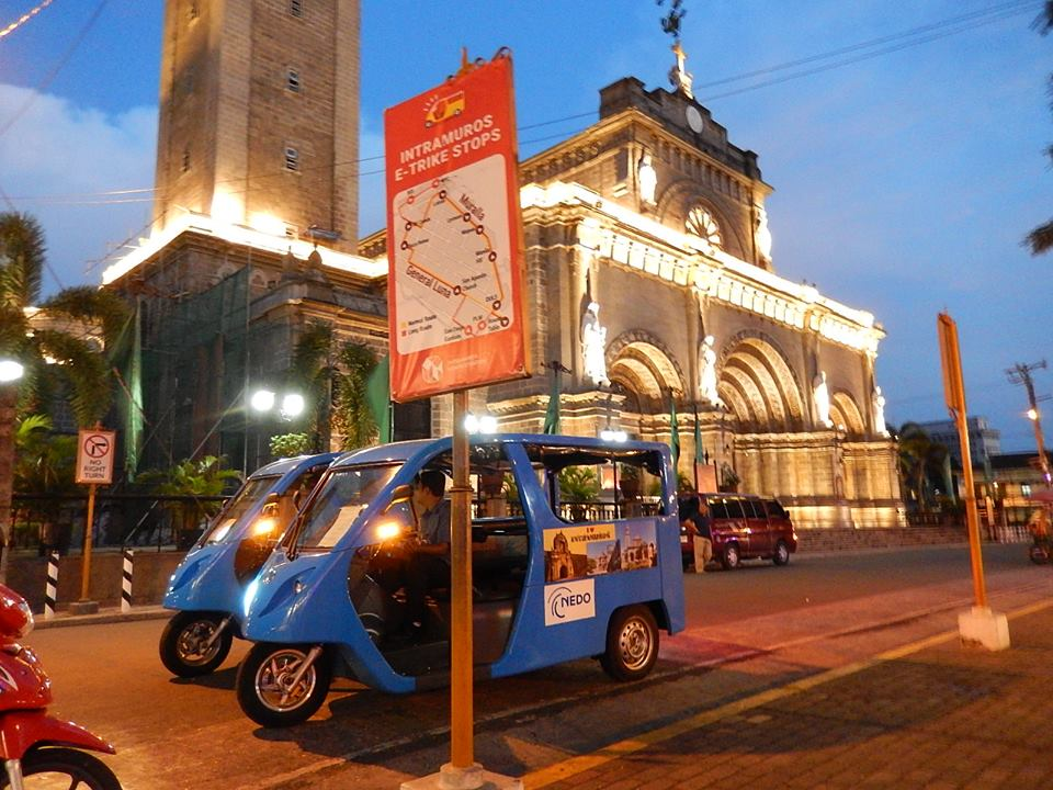 Intramuros things to do - Clemenisle e-tricycle