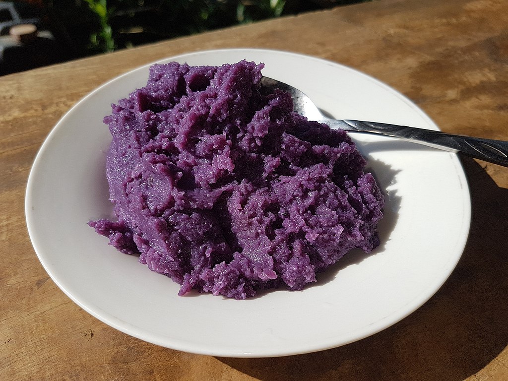 Filipino desserts recipe - ube halaya