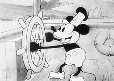 Manila Metropolitan Theater -Mickey Mouse in Steamboat Willie (1928)