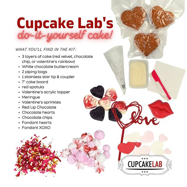 valentine's day deliver deals - cupcake lab ph
