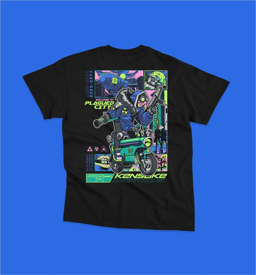 Delivery superhero Kensuke Creations - Kensuke Creations t-shirt