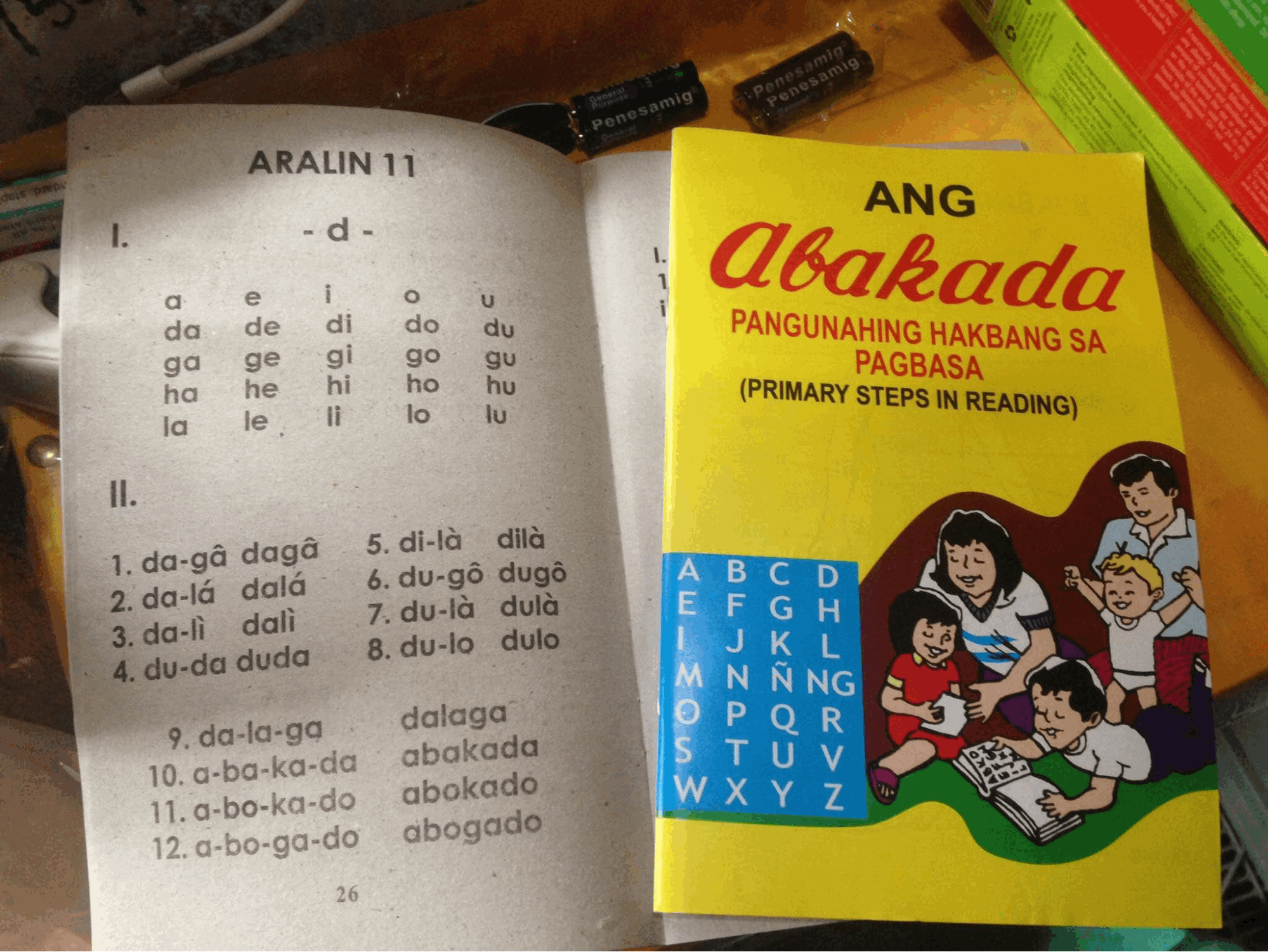 Filipino childhood things - Abakada