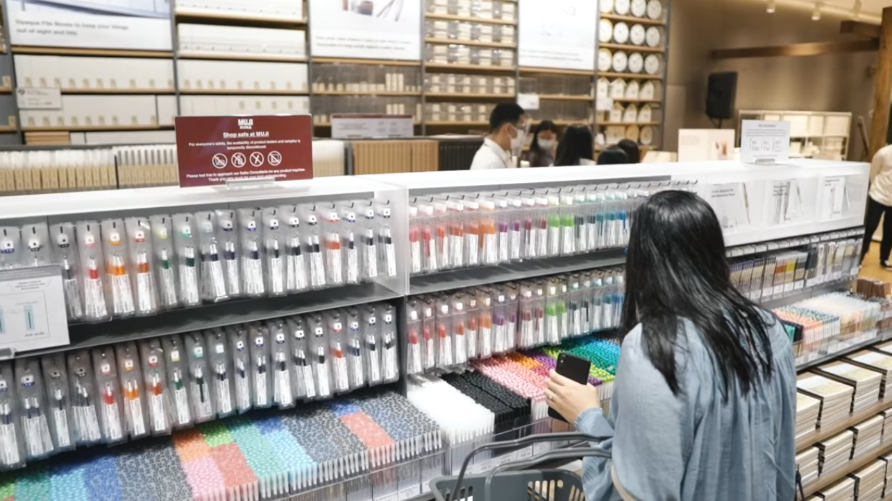 Biggest MUJI Philippines - Shangri-La Plaza