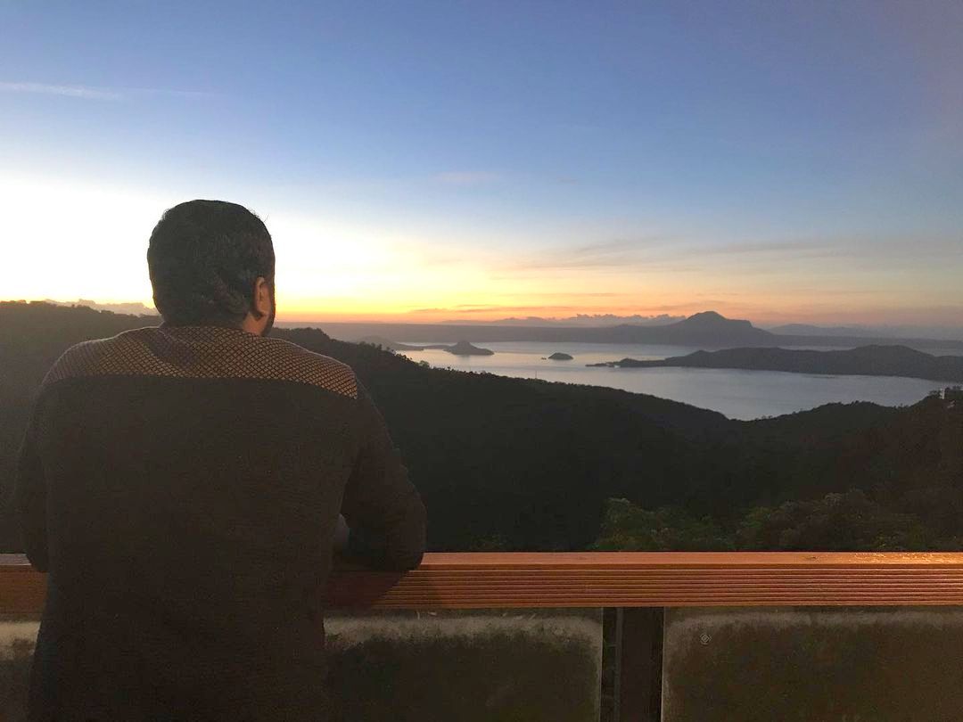 starbucks tagaytay sunset