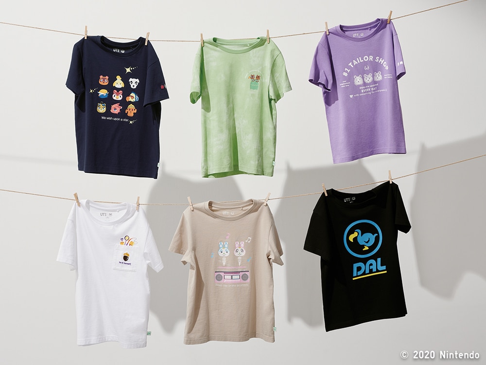 Uniqlo League of Legends Animal Crossing - AC shirts