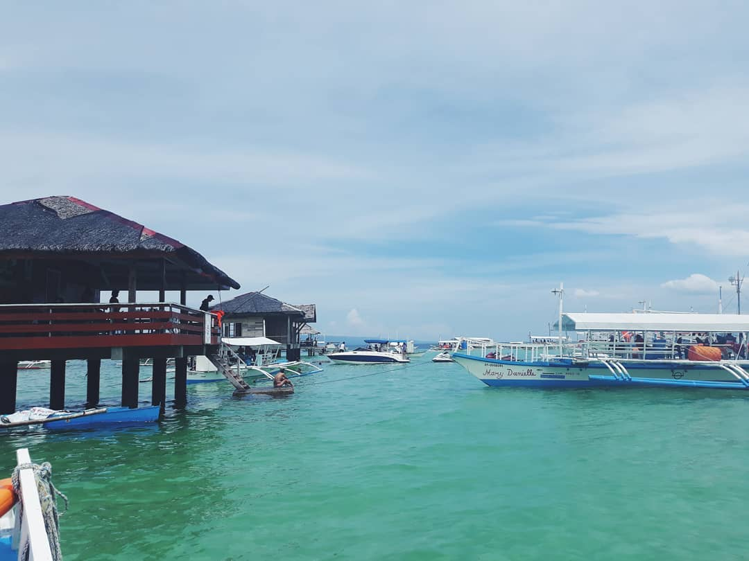 Manjuyod Sandbar Maldives of the Philippines - cottages