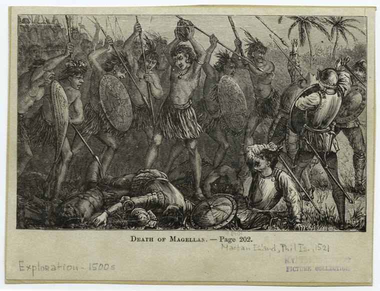 New Lapu-Lapu illustration - Death of Magellan