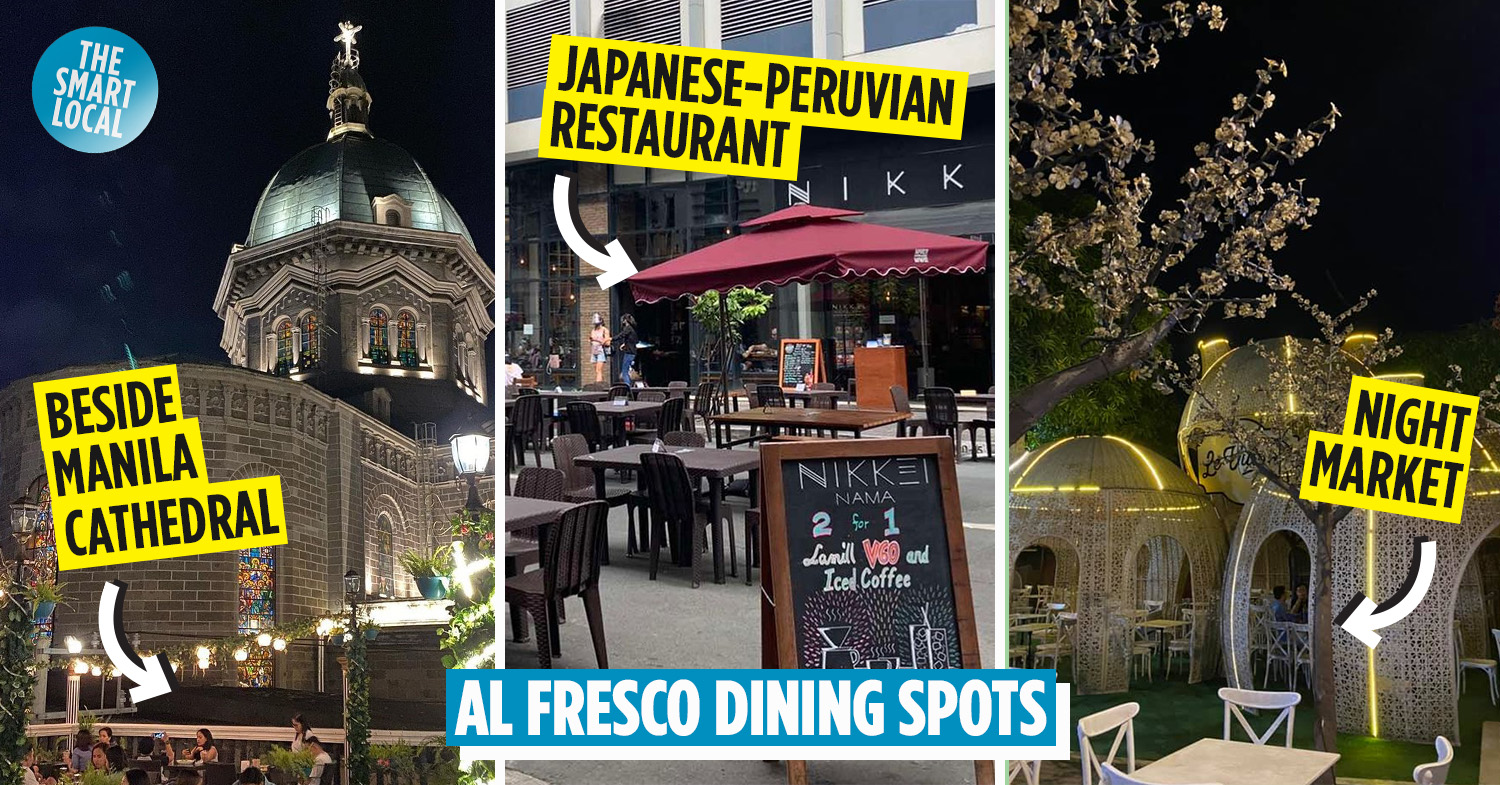 9 Restaurants With Al Fresco Dining Spots In Metro Manila