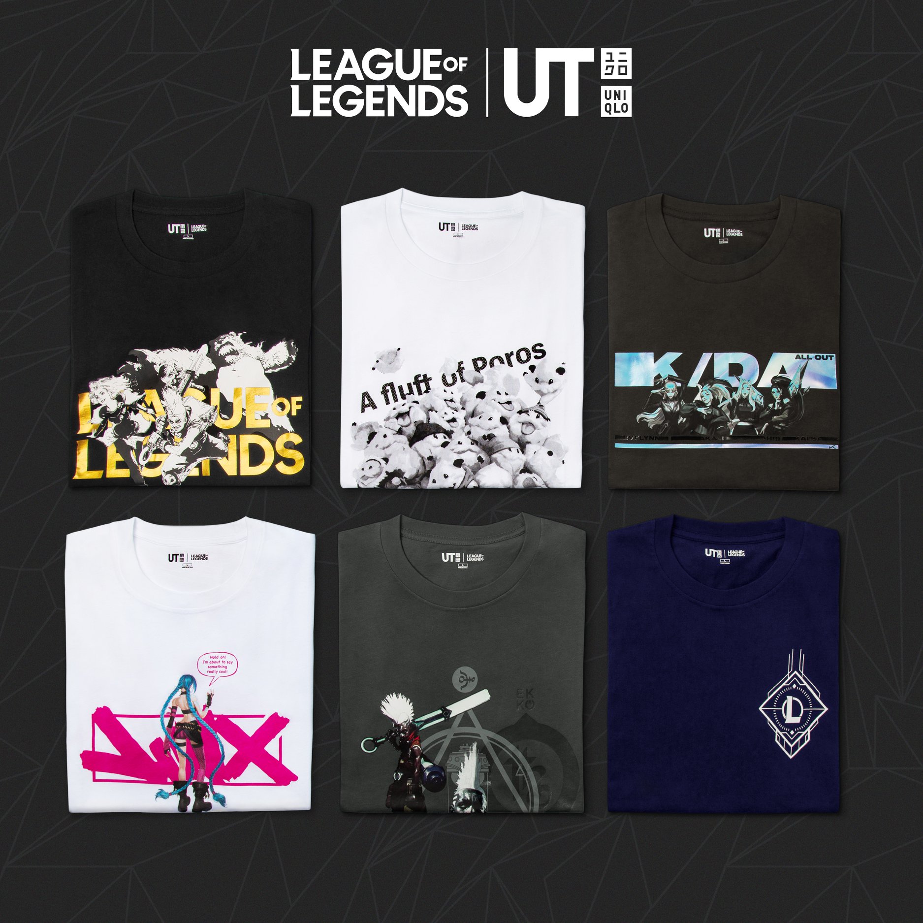 Uniqlo League of Legends Animal Crossing - LoL shirts