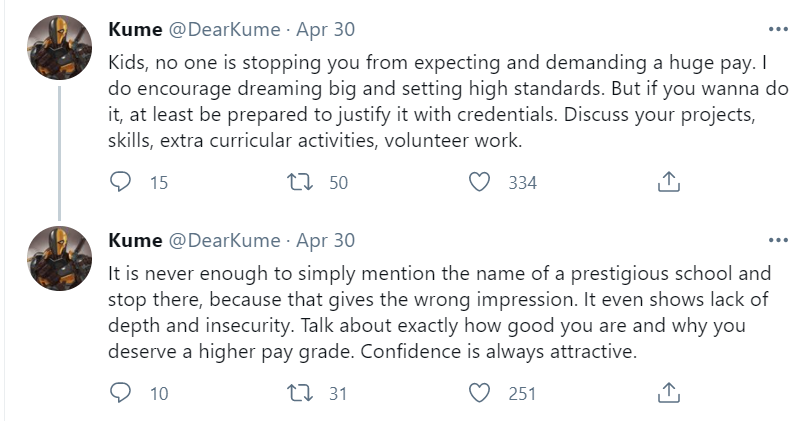 Viral 37K tweet - DearKume