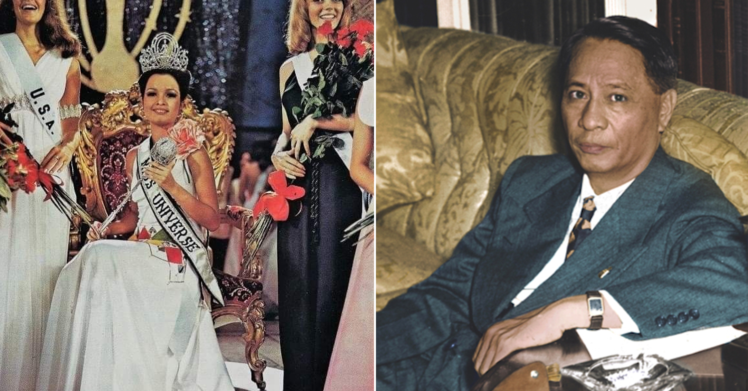 Miss Universe facts - Manuel Roxas and Margie Moran