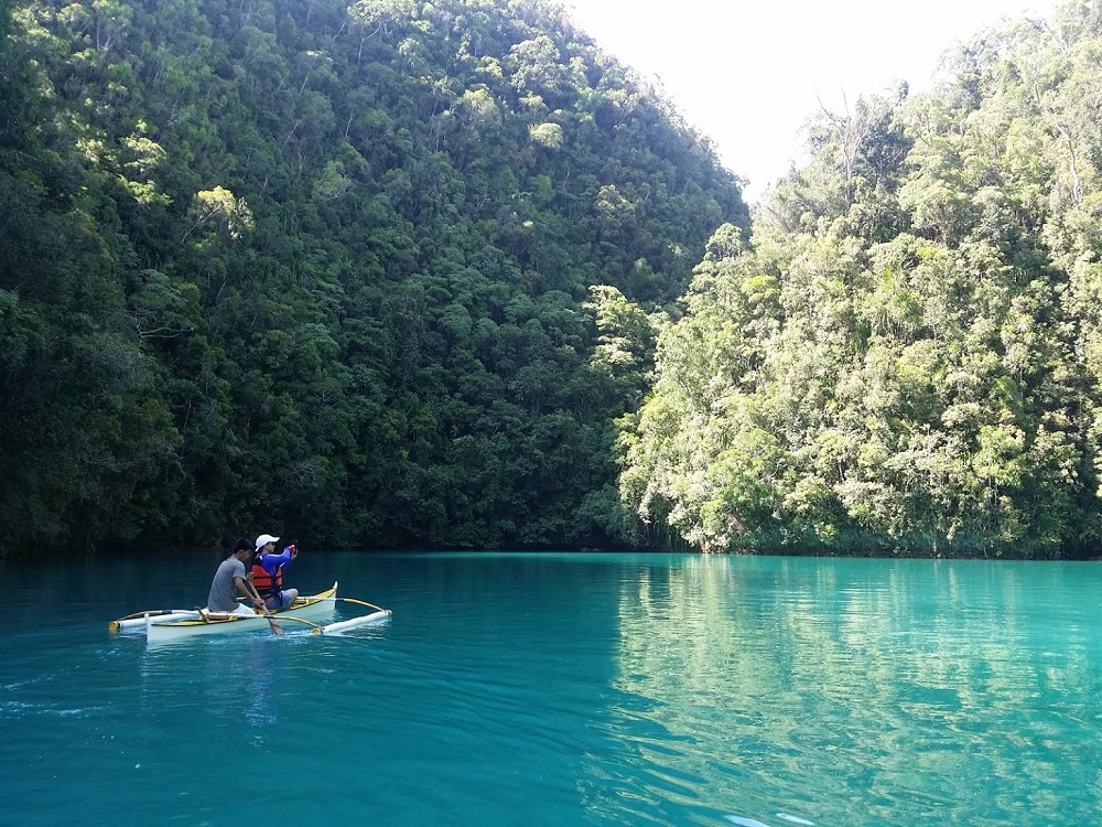 white sand beaches in the philippines - sohoton cove