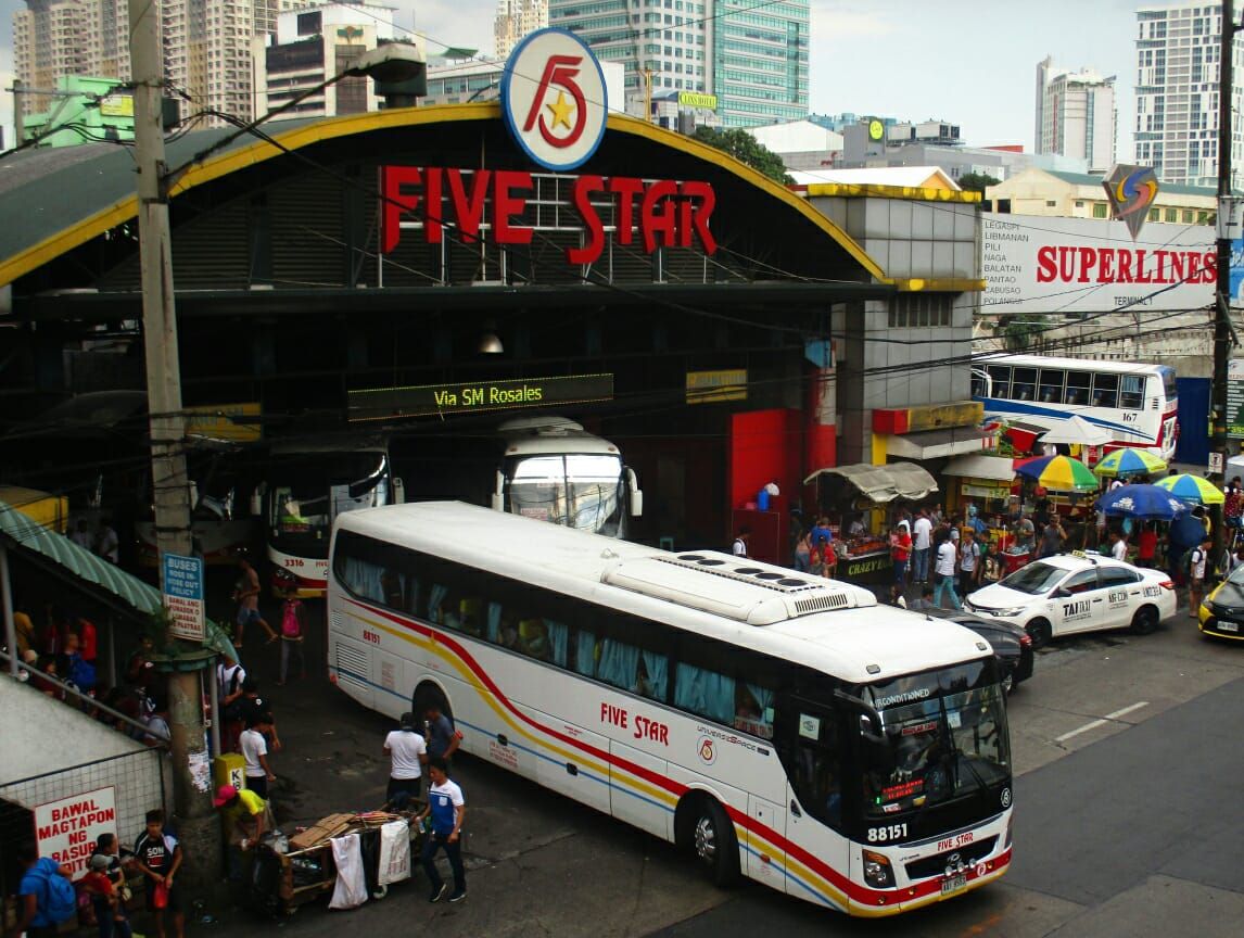 Roque face shields - bus terminal