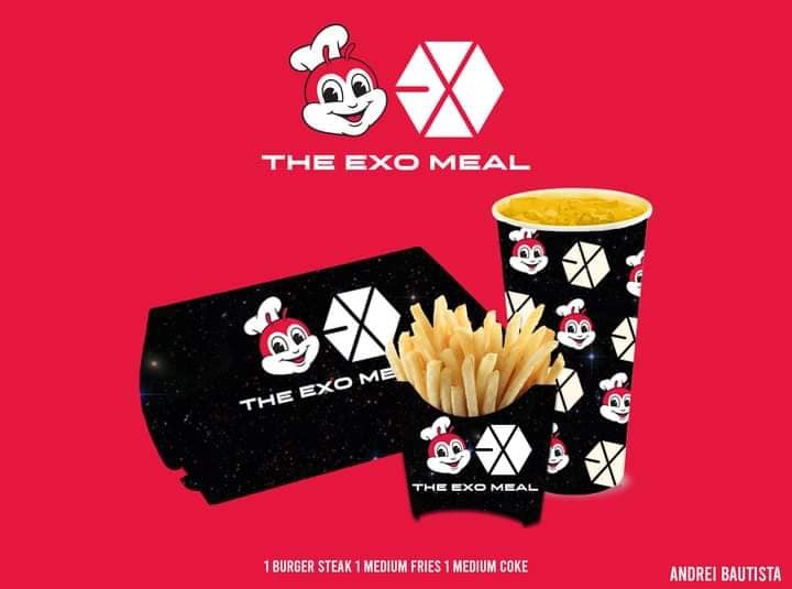 celeb-themed meals - exo