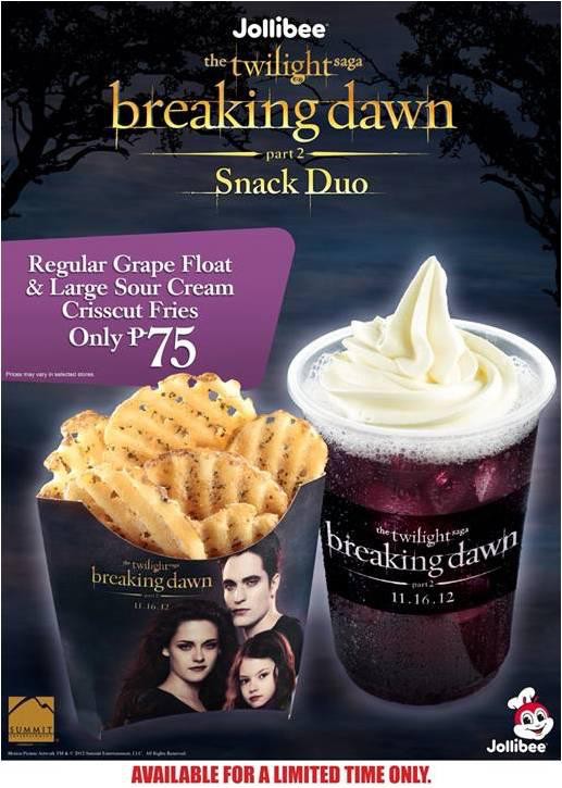 celeb-themed meals - twilight