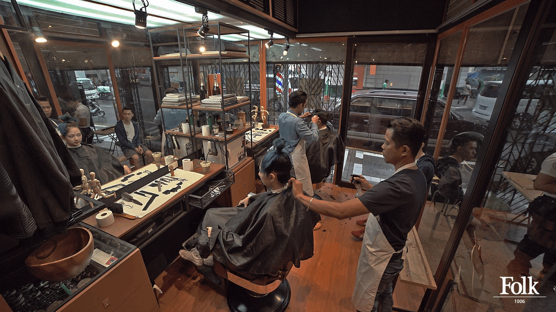 Barber shops Metro Manila - Folk Barbershop